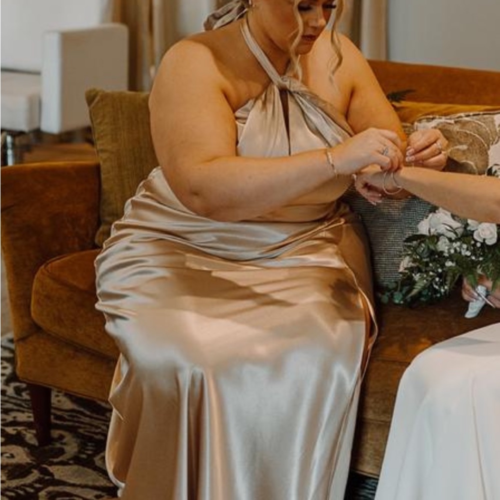 Birdy grey bridesmaid dress